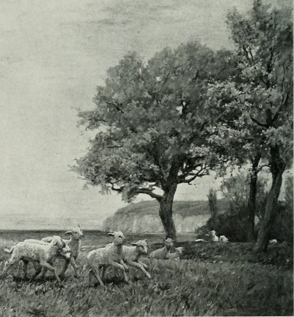An illustration from The Pictures of 1909. Pall Mall Magazine extra, May 1909, 1909, leaf 175