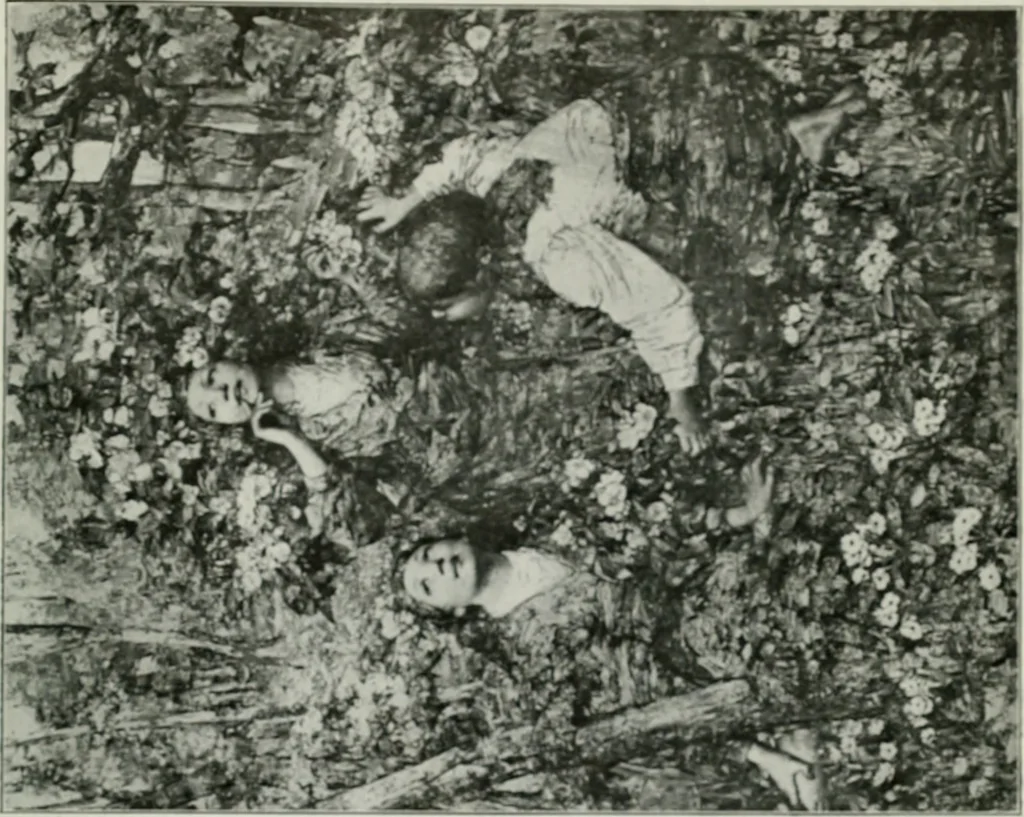 An illustration from The Pictures of 1909. Pall Mall Magazine extra, May 1909, 1909, leaf 182