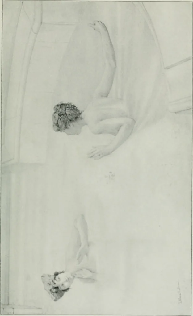 An illustration from The Pictures of 1909. Pall Mall Magazine extra, May 1909, 1909, leaf 60