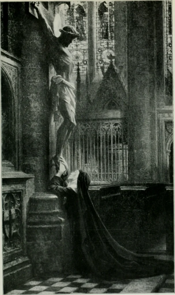 An illustration from The Pictures of 1909. Pall Mall Magazine extra, May 1909, 1909, leaf 64