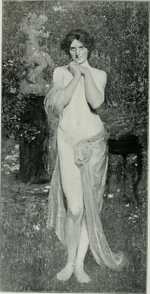 An illustration from The Pictures of 1909. Pall Mall Magazine extra, May 1909, 1909, leaf 65