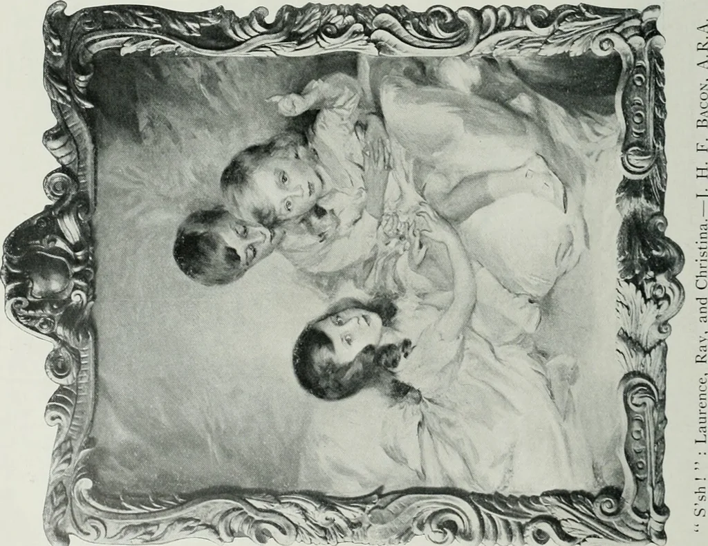 An illustration from The Pictures of 1909. Pall Mall Magazine extra, May 1909, 1909, leaf 67