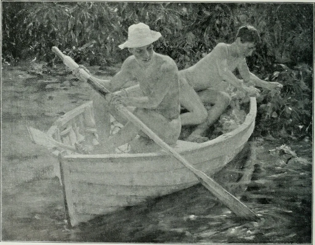 An illustration from The Pictures of 1909. Pall Mall Magazine extra, May 1909, 1909, leaf 69