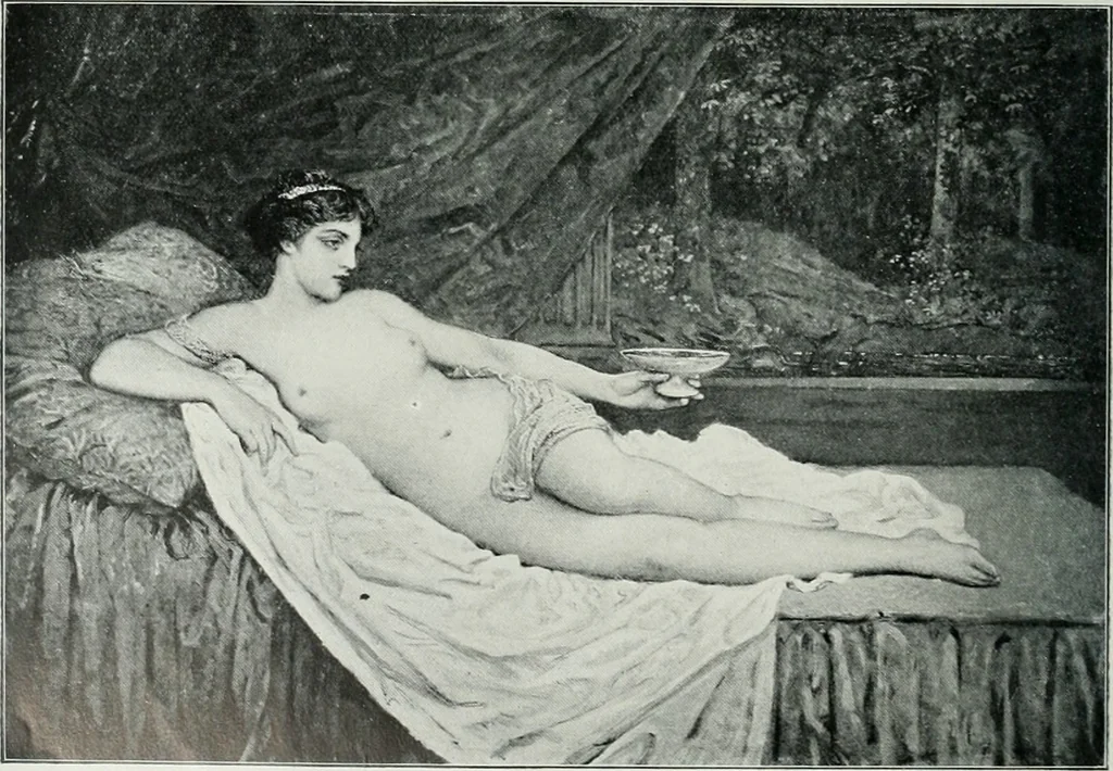 An illustration from The Pictures of 1909. Pall Mall Magazine extra, May 1909, 1909, leaf 71