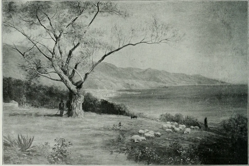 An illustration from The Pictures of 1909. Pall Mall Magazine extra, May 1909, 1909, leaf 73
