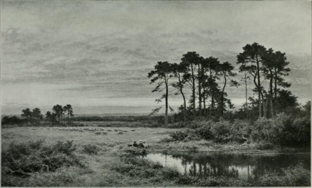 An illustration from The Pictures of 1909. Pall Mall Magazine extra, May 1909, 1909, leaf 76