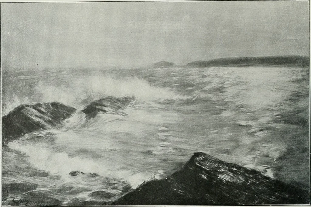 An illustration from The Pictures of 1909. Pall Mall Magazine extra, May 1909, 1909, leaf 77