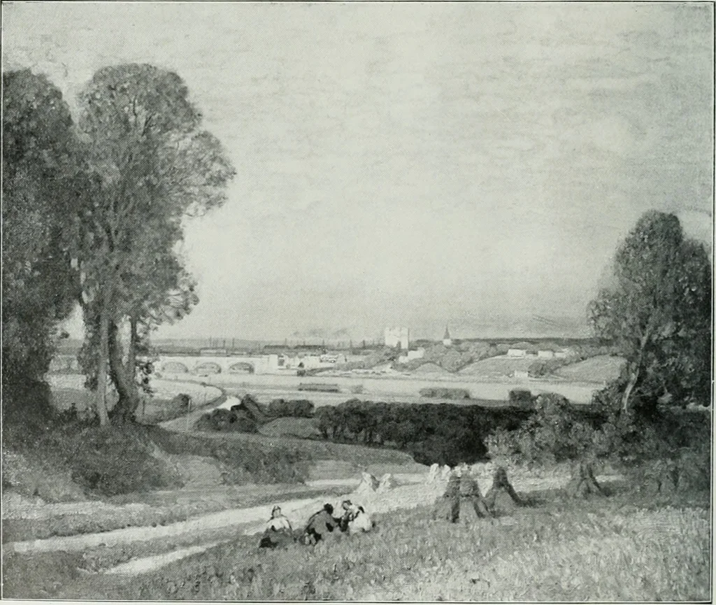 An illustration from The Pictures of 1909. Pall Mall Magazine extra, May 1909, 1909, leaf 77