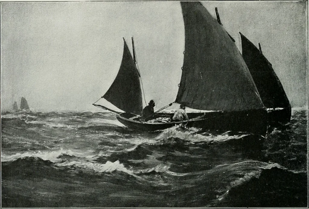 An illustration from The Pictures of 1909. Pall Mall Magazine extra, May 1909, 1909, leaf 85