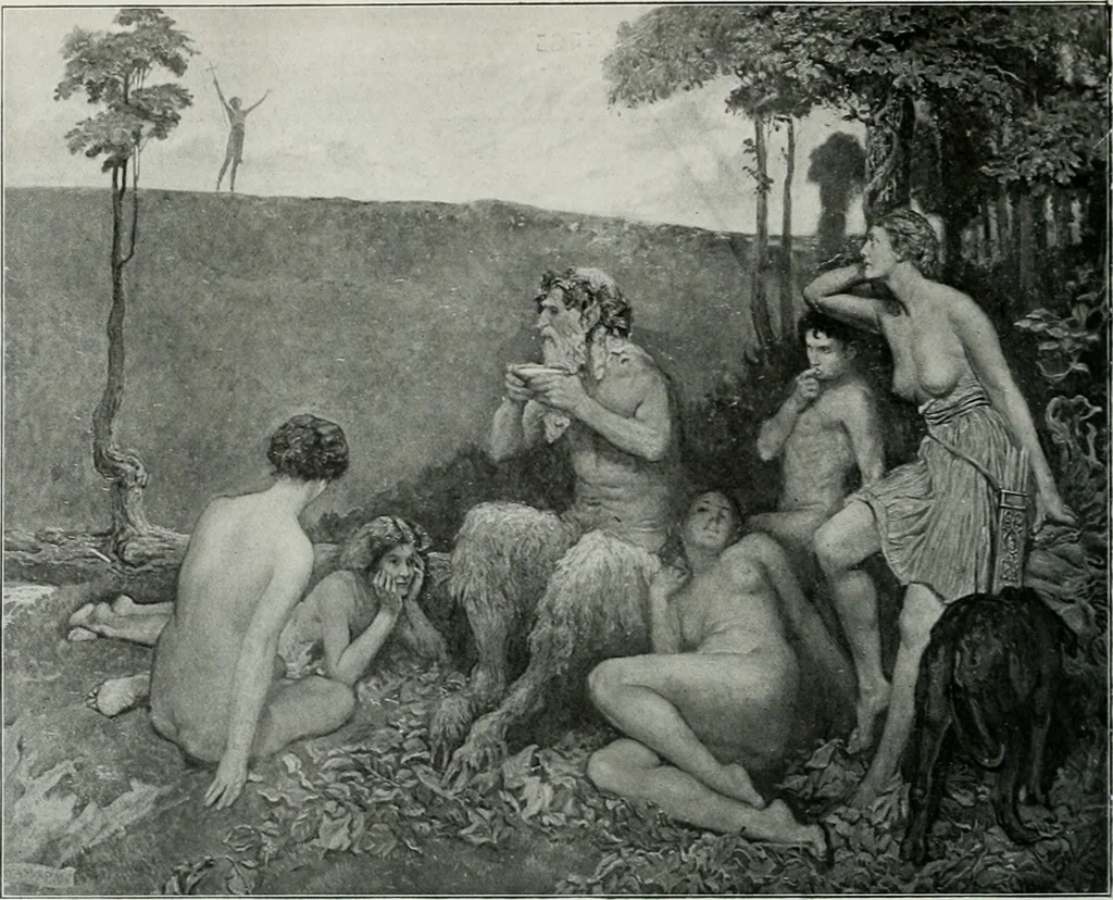 An illustration from The Pictures of 1909. Pall Mall Magazine extra, May 1909, 1909, leaf 89