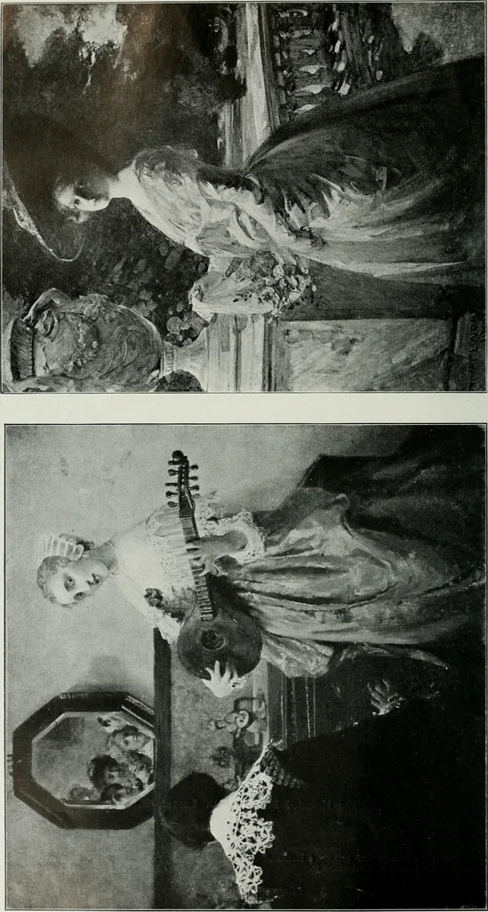 An illustration from The Pictures of 1909. Pall Mall Magazine extra, May 1909, 1909, leaf 93