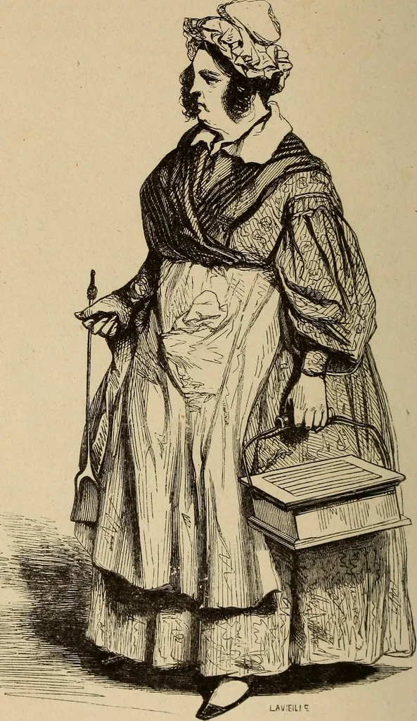An illustration from Pictures of the French: a series of literary and graphic delineations of French character, 1840, leaf 103