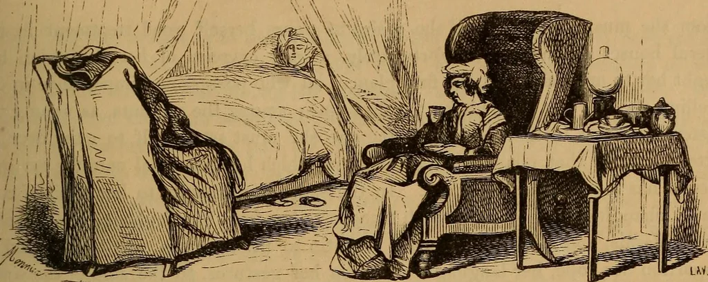 An illustration from Pictures of the French: a series of literary and graphic delineations of French character, 1840, leaf 104