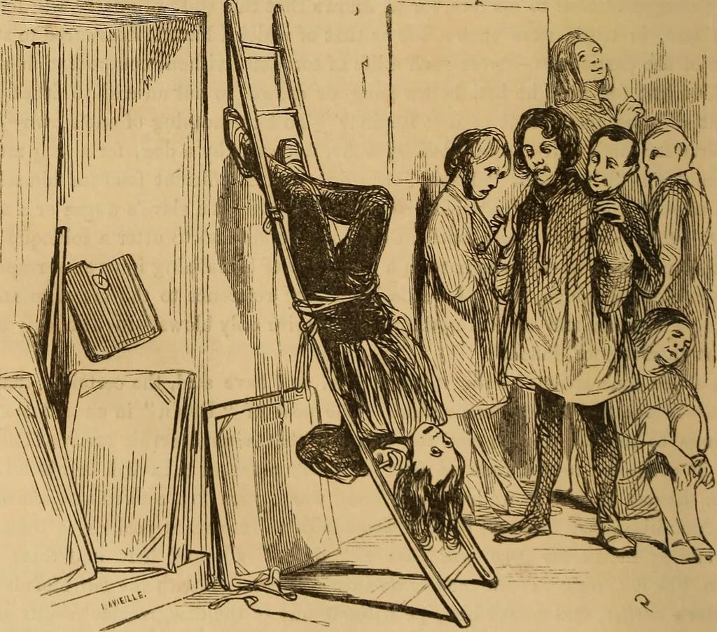 An illustration from Pictures of the French: a series of literary and graphic delineations of French character, 1840, leaf 121