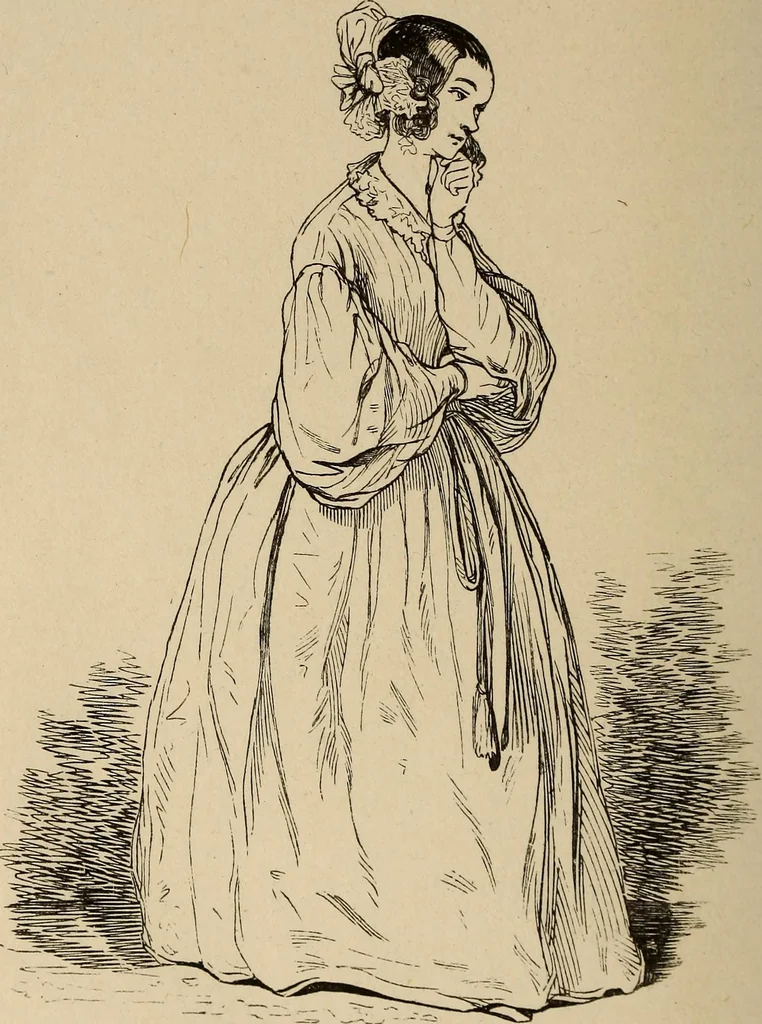An illustration from Pictures of the French: a series of literary and graphic delineations of French character, 1840, leaf 123