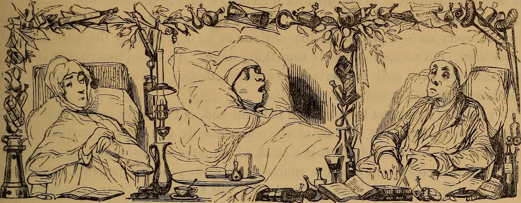 An illustration from Pictures of the French: a series of literary and graphic delineations of French character, 1840, leaf 136