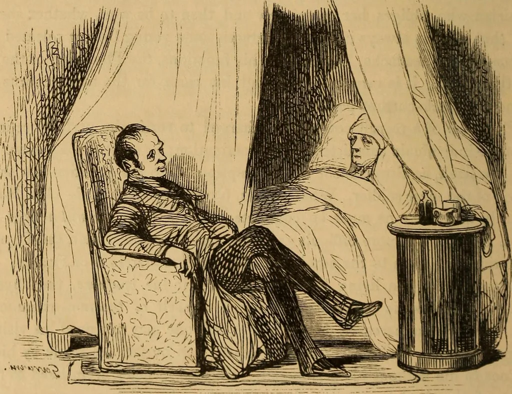 An illustration from Pictures of the French: a series of literary and graphic delineations of French character, 1840, leaf 143