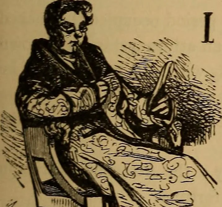 An illustration from Pictures of the French: a series of literary and graphic delineations of French character, 1840, leaf 148