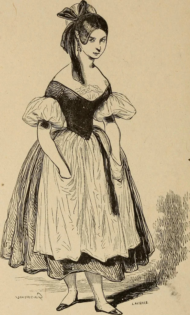 An illustration from Pictures of the French: a series of literary and graphic delineations of French character, 1840, leaf 157
