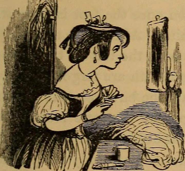 An illustration from Pictures of the French: a series of literary and graphic delineations of French character, 1840, leaf 160