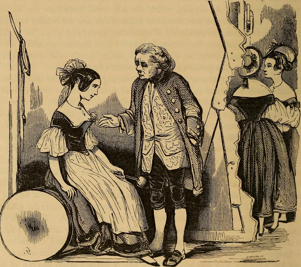 An illustration from Pictures of the French: a series of literary and graphic delineations of French character, 1840, leaf 167