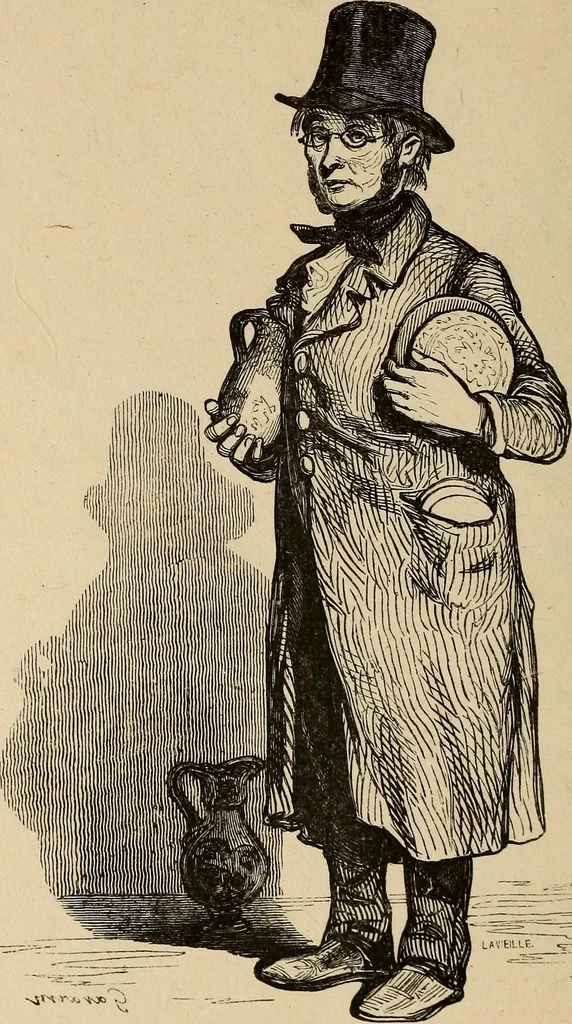 An illustration from Pictures of the French: a series of literary and graphic delineations of French character, 1840, leaf 169