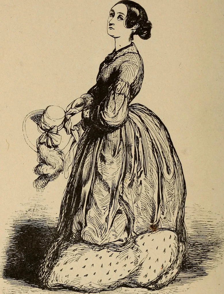 An illustration from Pictures of the French: a series of literary and graphic delineations of French character, 1840, leaf 181