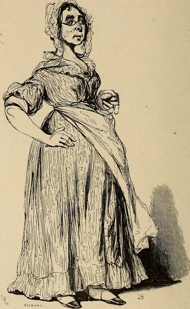 An illustration from Pictures of the French: a series of literary and graphic delineations of French character, 1840, leaf 193