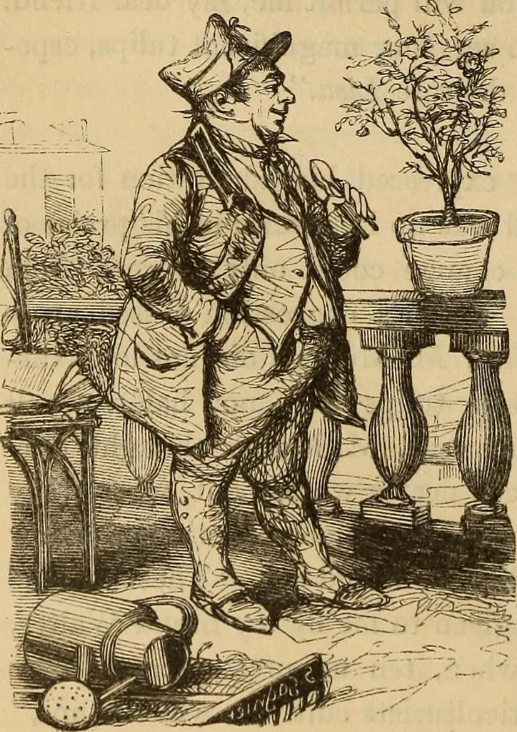 An illustration from Pictures of the French: a series of literary and graphic delineations of French character, 1840, leaf 211