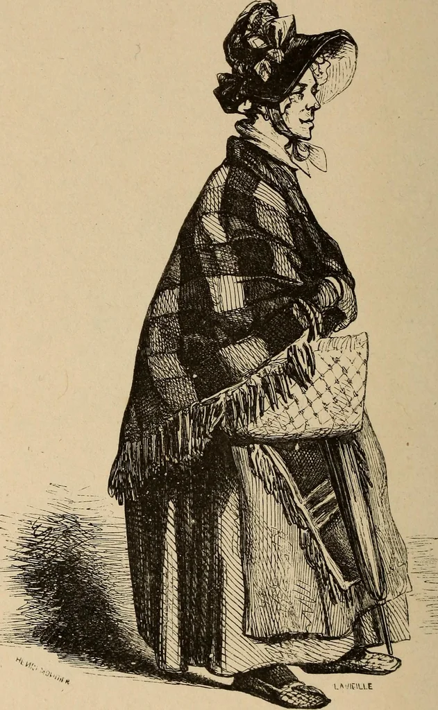 An illustration from Pictures of the French: a series of literary and graphic delineations of French character, 1840, leaf 229