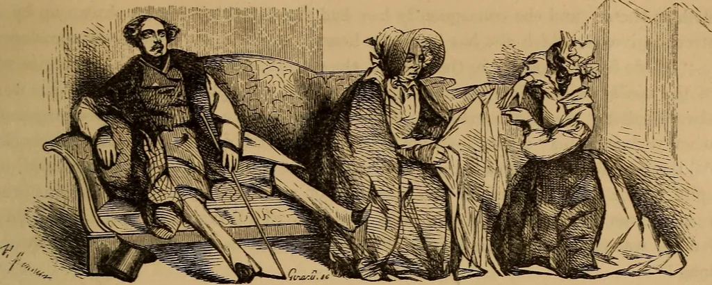 An illustration from Pictures of the French: a series of literary and graphic delineations of French character, 1840, leaf 232