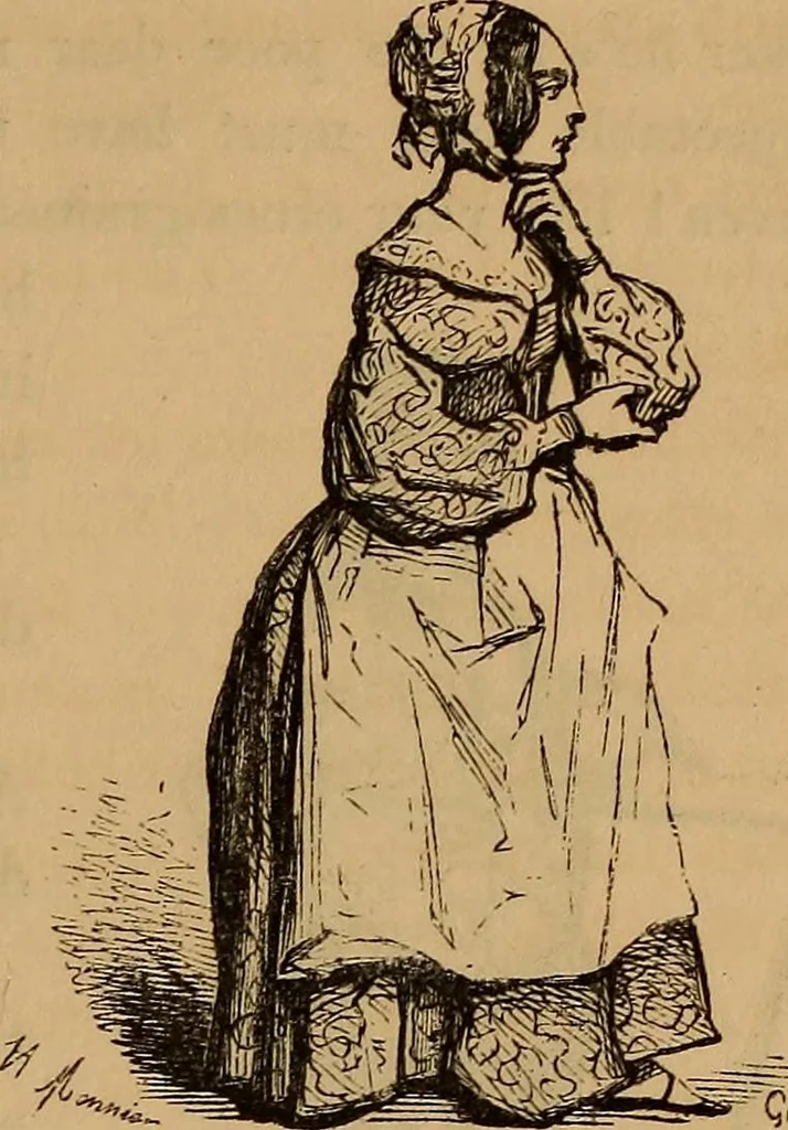 An illustration from Pictures of the French: a series of literary and graphic delineations of French character, 1840, leaf 238