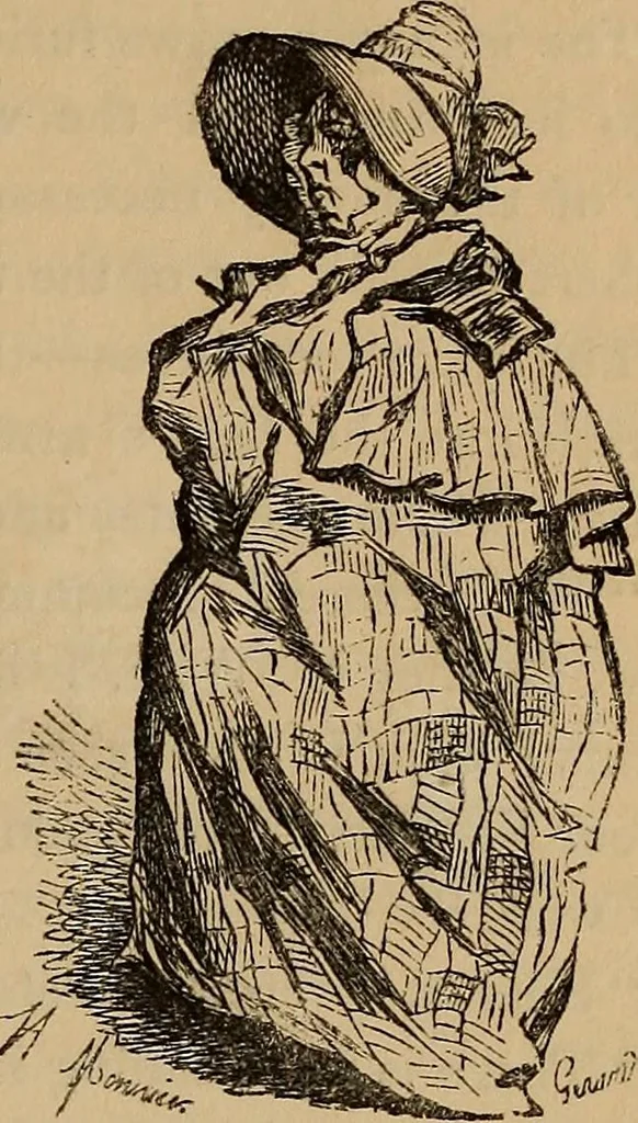 An illustration from Pictures of the French: a series of literary and graphic delineations of French character, 1840, leaf 244