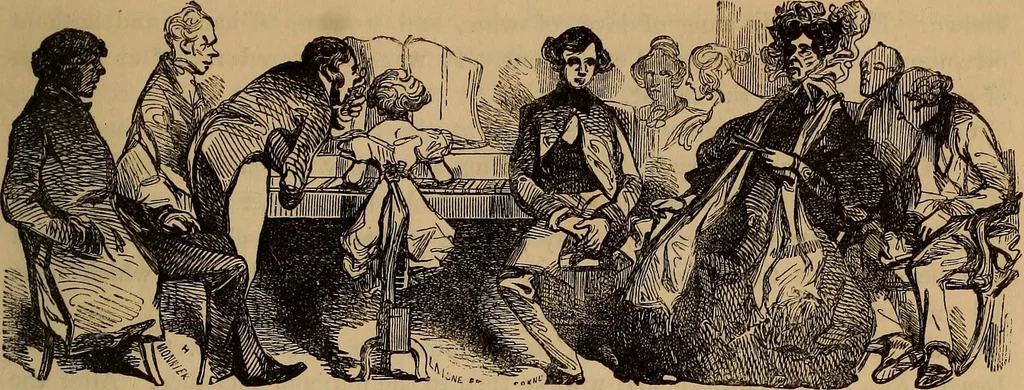 An illustration from Pictures of the French: a series of literary and graphic delineations of French character, 1840, leaf 256