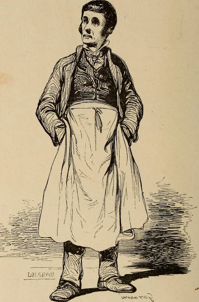 An illustration from Pictures of the French: a series of literary and graphic delineations of French character, 1840, leaf 289