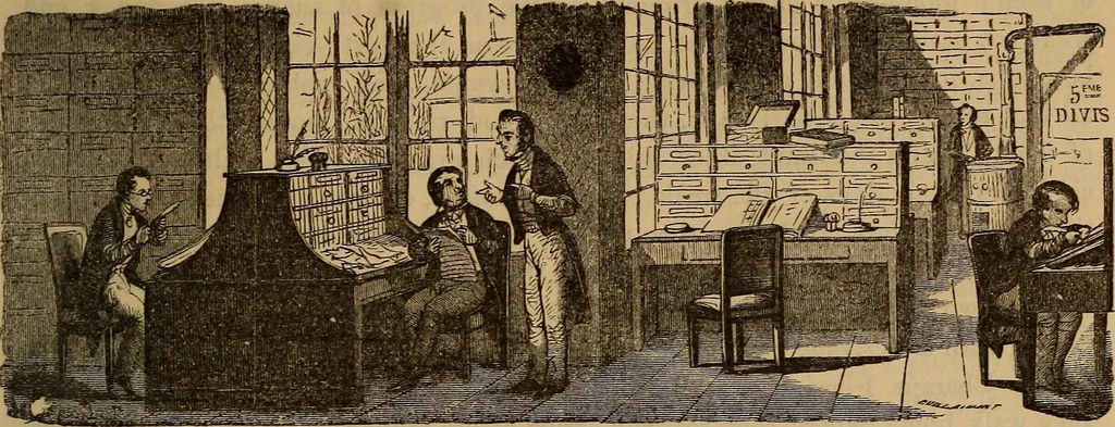 An illustration from Pictures of the French: a series of literary and graphic delineations of French character, 1840, leaf 304