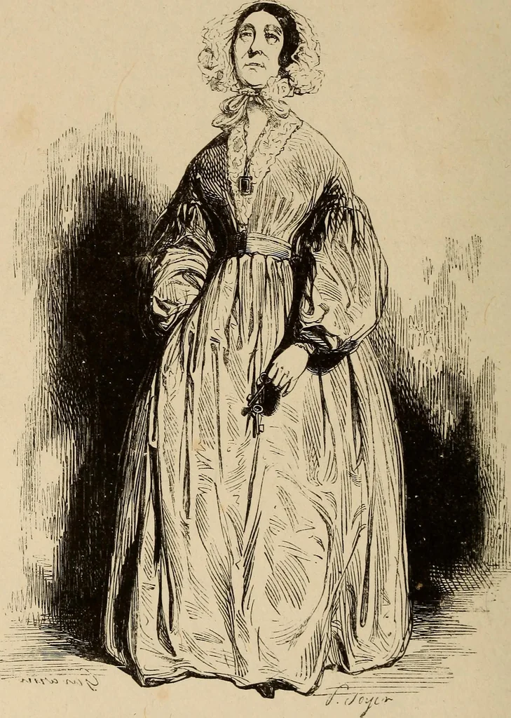 An illustration from Pictures of the French: a series of literary and graphic delineations of French character, 1840, leaf 313
