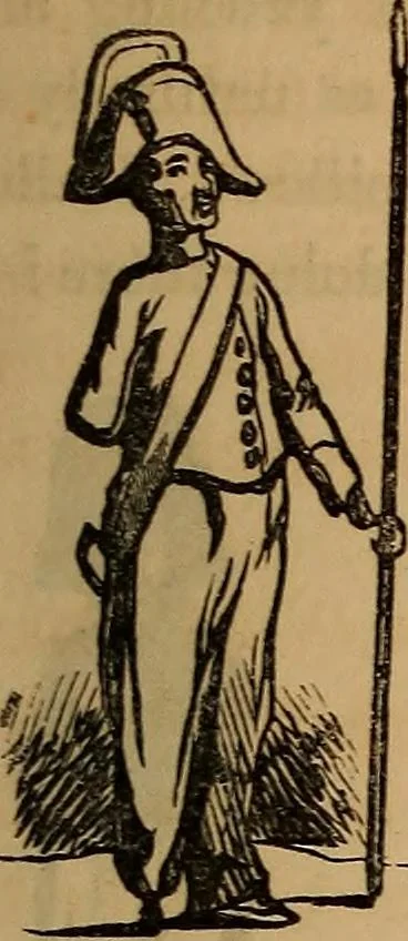 An illustration from Pictures of the French: a series of literary and graphic delineations of French character, 1840, leaf 334