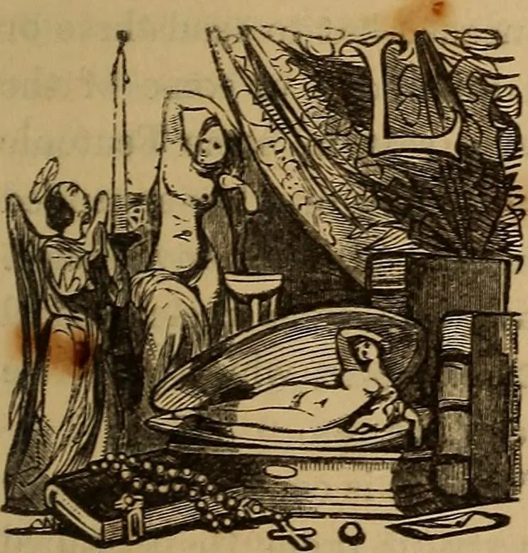 An illustration from Pictures of the French: a series of literary and graphic delineations of French character, 1840, leaf 340