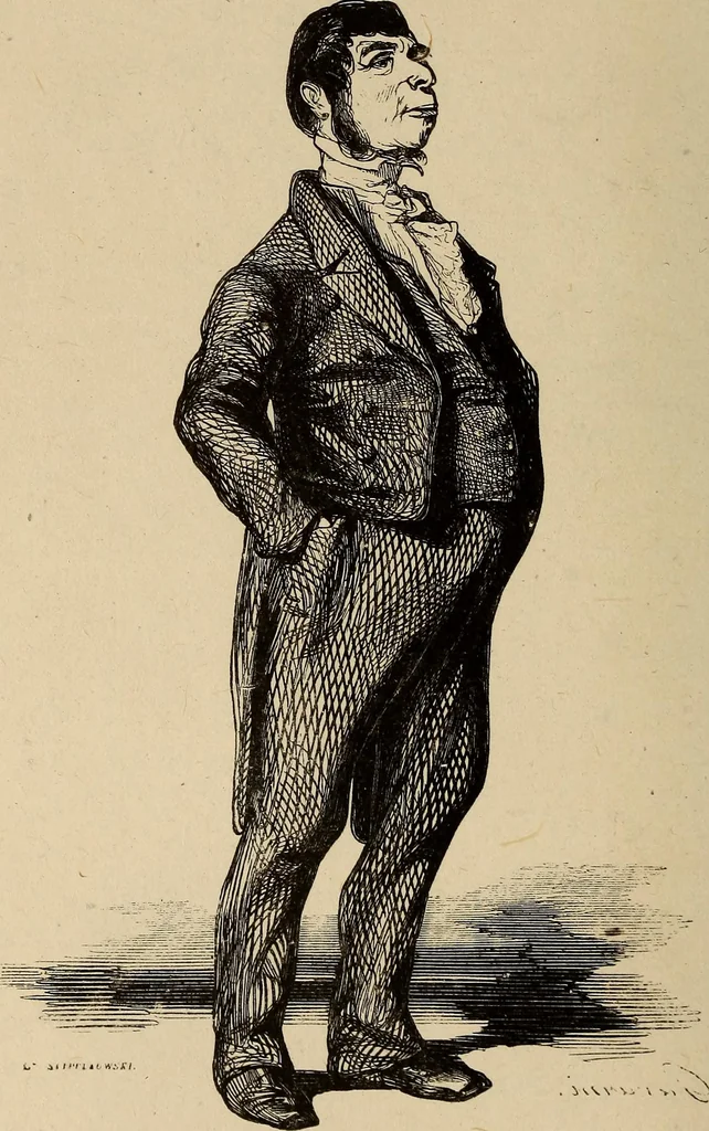 An illustration from Pictures of the French: a series of literary and graphic delineations of French character, 1840, leaf 361