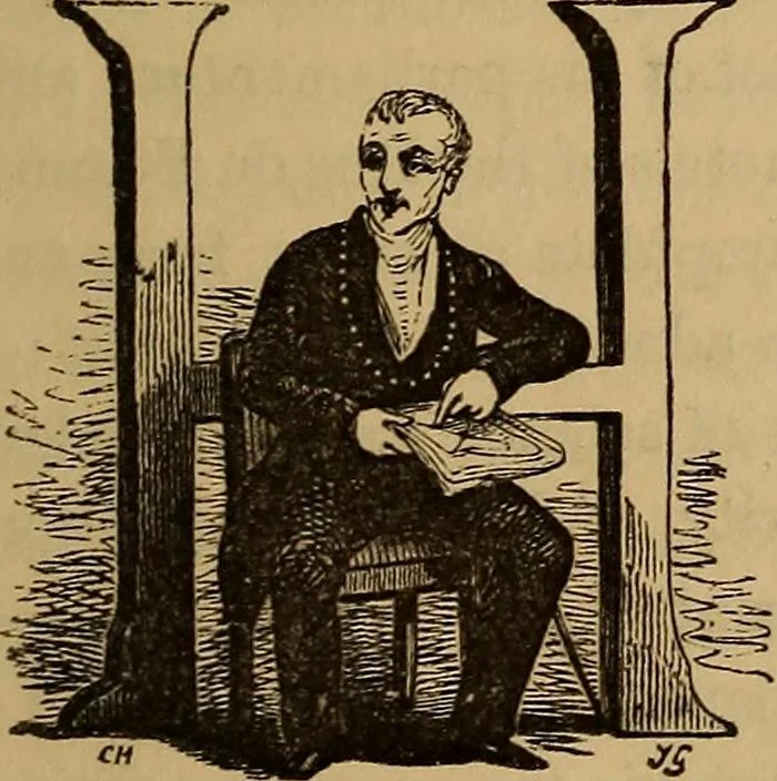 An illustration from Pictures of the French: a series of literary and graphic delineations of French character, 1840, leaf 364