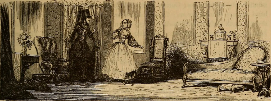 An illustration from Pictures of the French: a series of literary and graphic delineations of French character, 1840, leaf 376