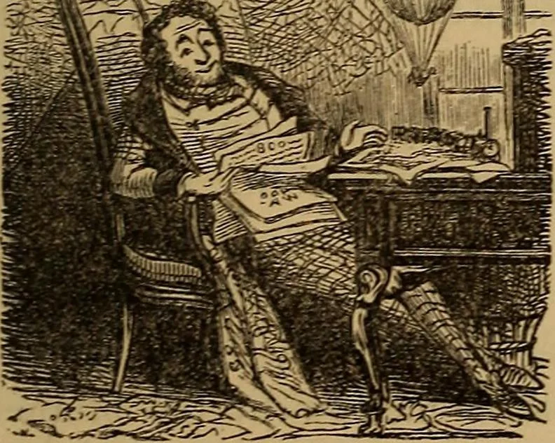 An illustration from Pictures of the French: a series of literary and graphic delineations of French character, 1840, leaf 388