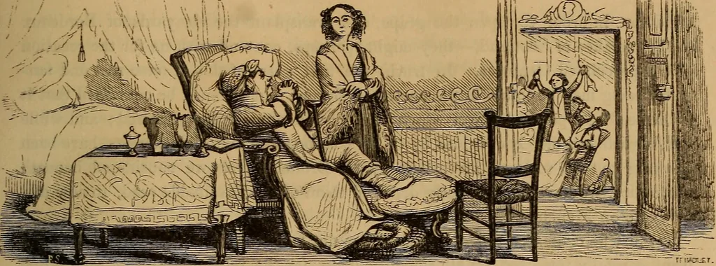 An illustration from Pictures of the French: a series of literary and graphic delineations of French character, 1840, leaf 398