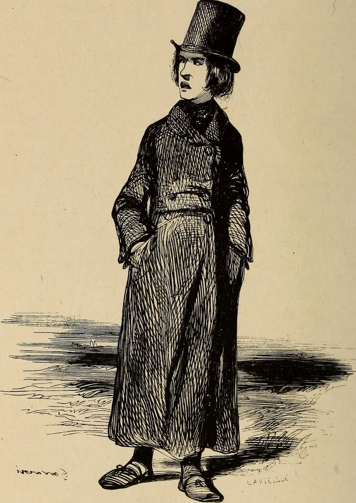 An illustration from Pictures of the French: a series of literary and graphic delineations of French character, 1840, leaf 407