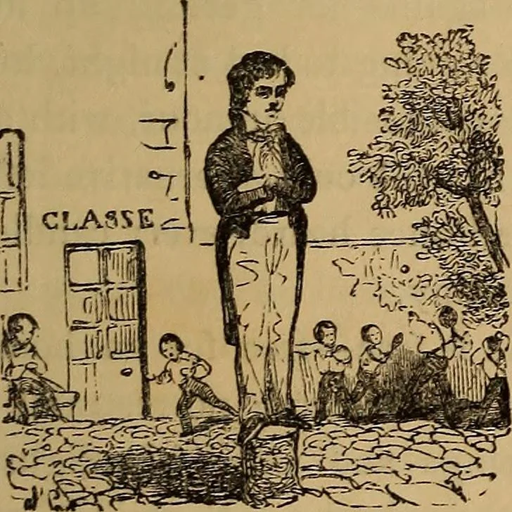 An illustration from Pictures of the French: a series of literary and graphic delineations of French character, 1840, leaf 410