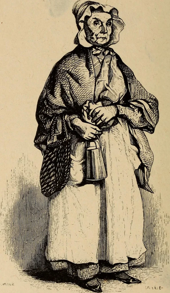 An illustration from Pictures of the French: a series of literary and graphic delineations of French character, 1840, leaf 419