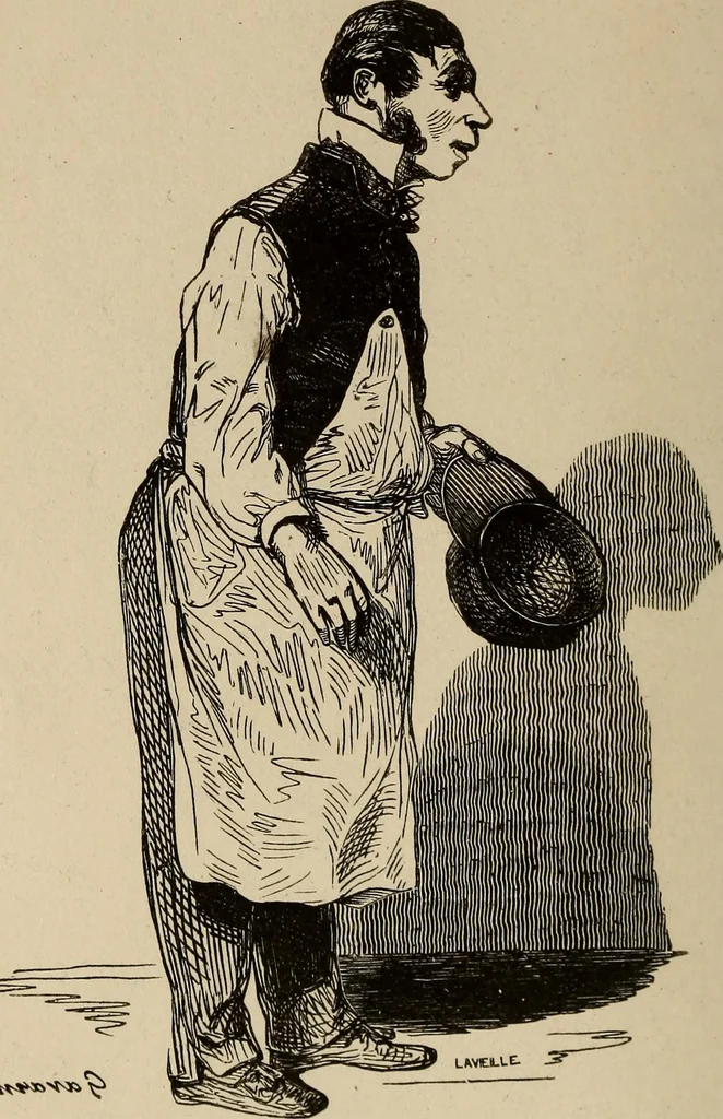 An illustration from Pictures of the French: a series of literary and graphic delineations of French character, 1840, leaf 43