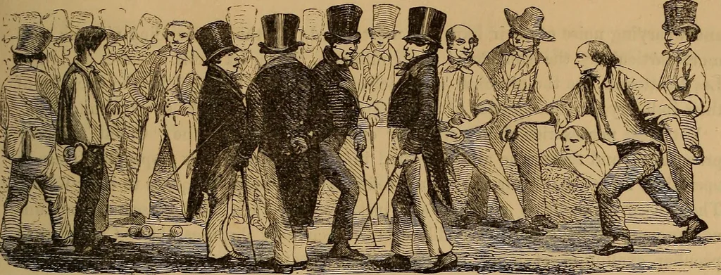 An illustration from Pictures of the French: a series of literary and graphic delineations of French character, 1840, leaf 434