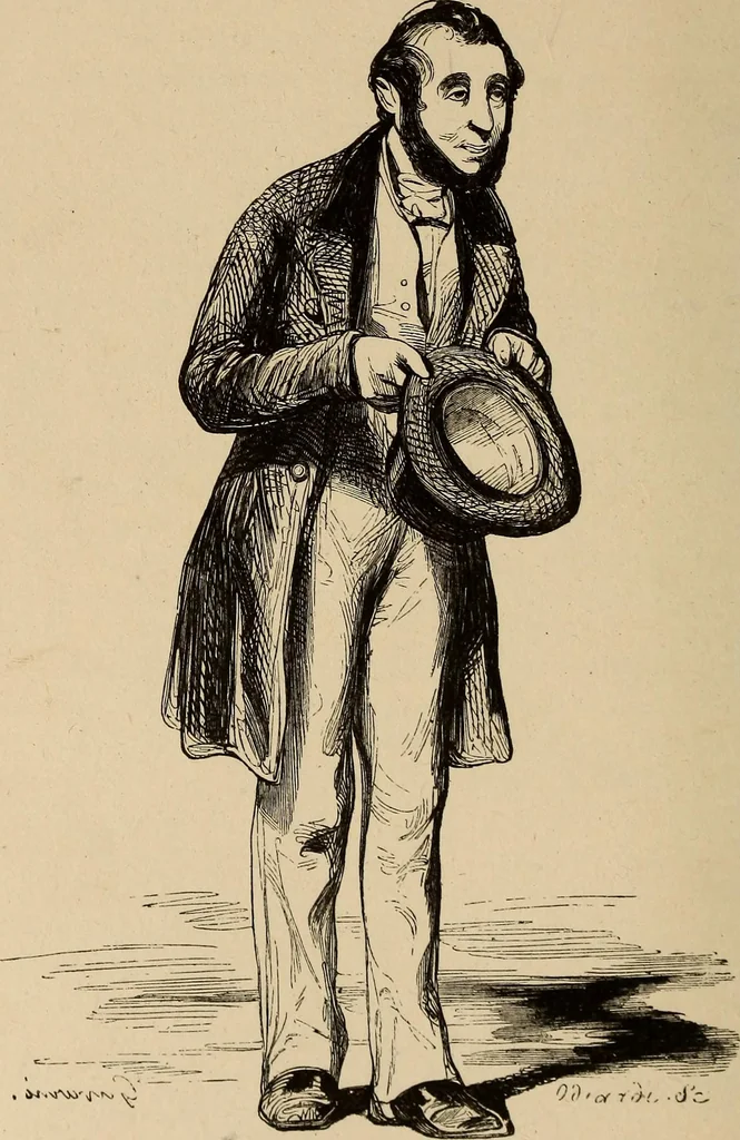 An illustration from Pictures of the French: a series of literary and graphic delineations of French character, 1840, leaf 441